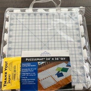 NWT - Cottage Mills 24-Inch-by-36-Inch Puzzle Mat Set